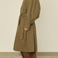 i'm here : HAOLI TRENCH COAT : / KHAKI