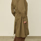 i'm here : HAOLI TRENCH COAT : / KHAKI