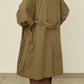 i'm here : HAOLI TRENCH COAT : / KHAKI