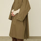 i'm here : HAOLI TRENCH COAT : / KHAKI