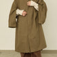 i'm here : HAOLI TRENCH COAT : / KHAKI