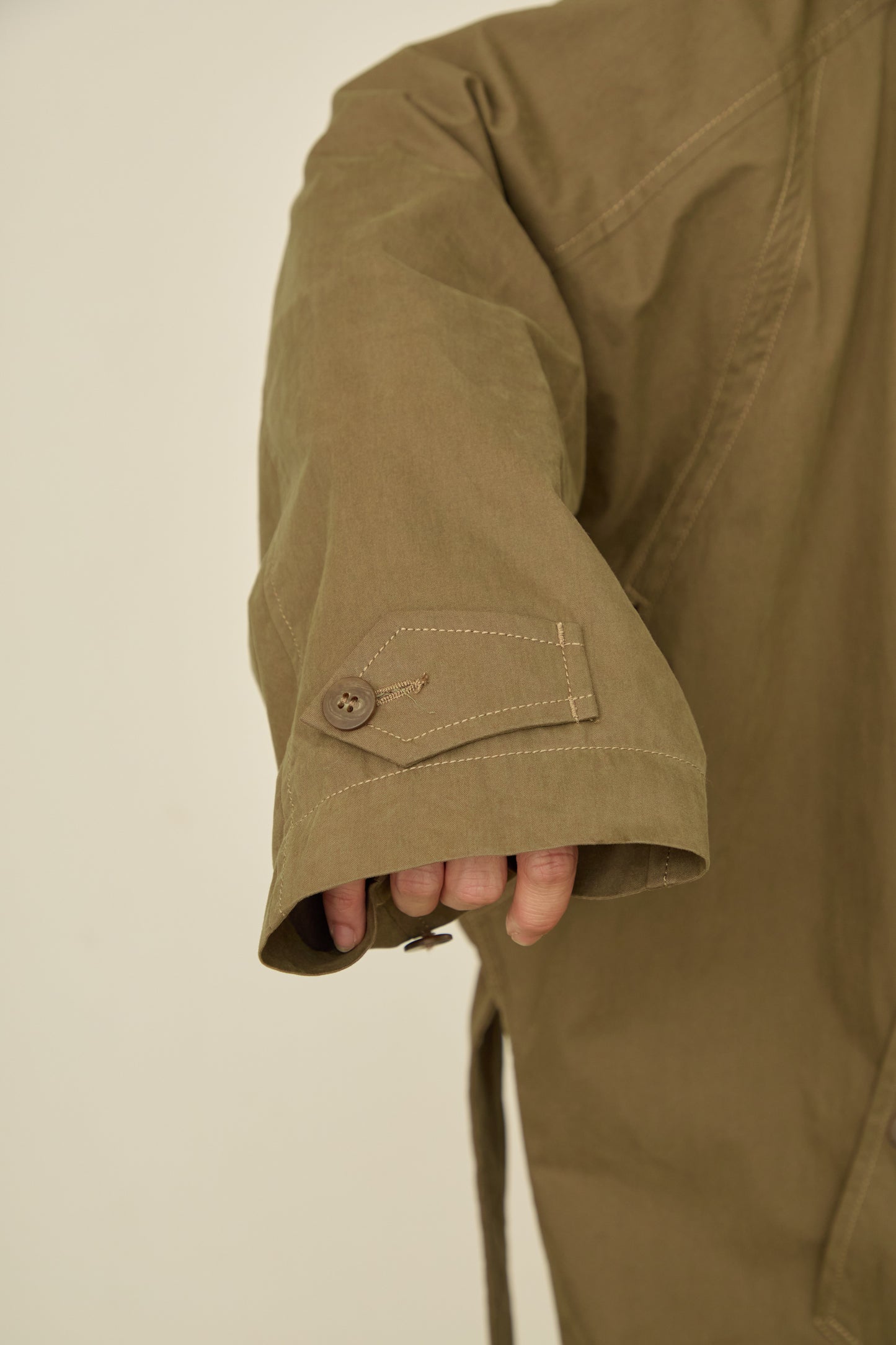 i'm here : HAOLI TRENCH COAT : / BEIGE