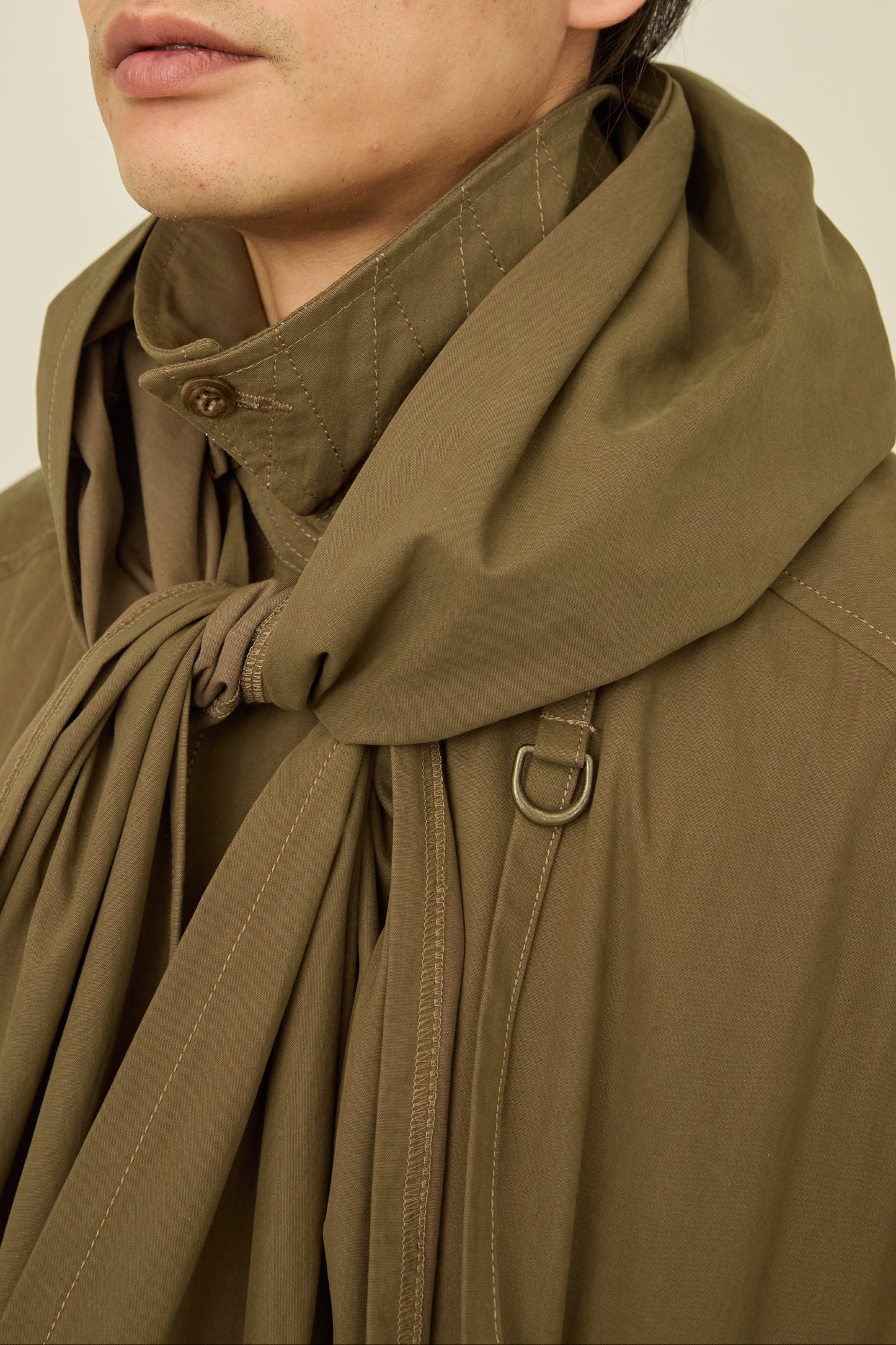 i'm here : HAOLI TRENCH COAT : / BEIGE