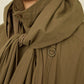 i'm here : HAOLI TRENCH COAT : / KHAKI
