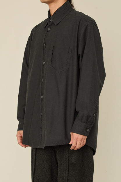 i'm here : " CUT OFF " SHIRT : / GRAY