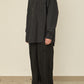i'm here : " CUT OFF " SHIRT : / GRAY