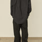 i'm here : " CUT OFF " SHIRT : / GRAY