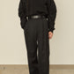i'm here :  UN(I)FORM PANTS : / BLACK