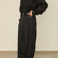 i'm here :  UN(I)FORM PANTS : / BLACK