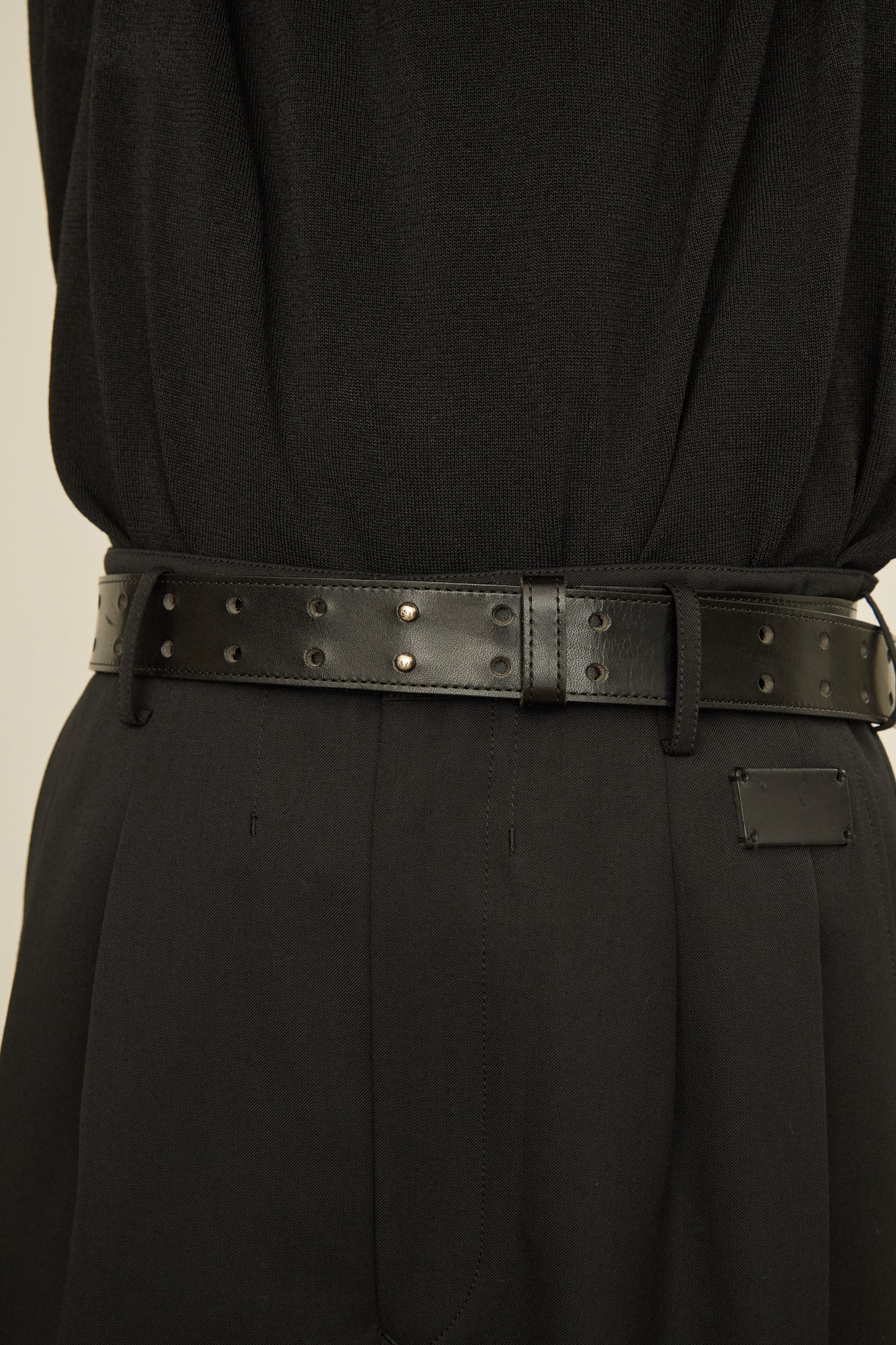 i'm here :  " 2 DOTS " BELT : / BLACK