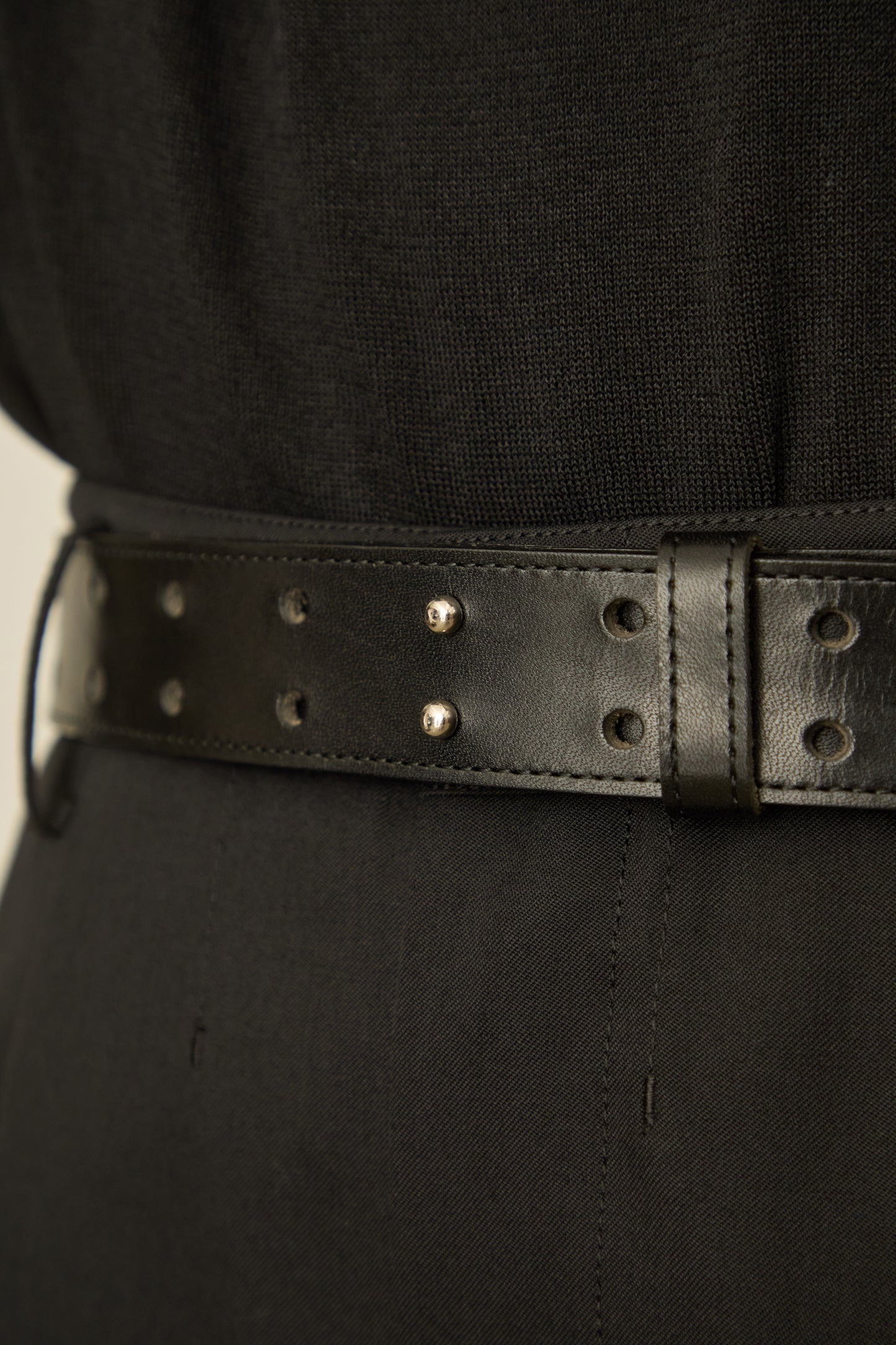 i'm here :  " 2 DOTS " BELT : / BLACK