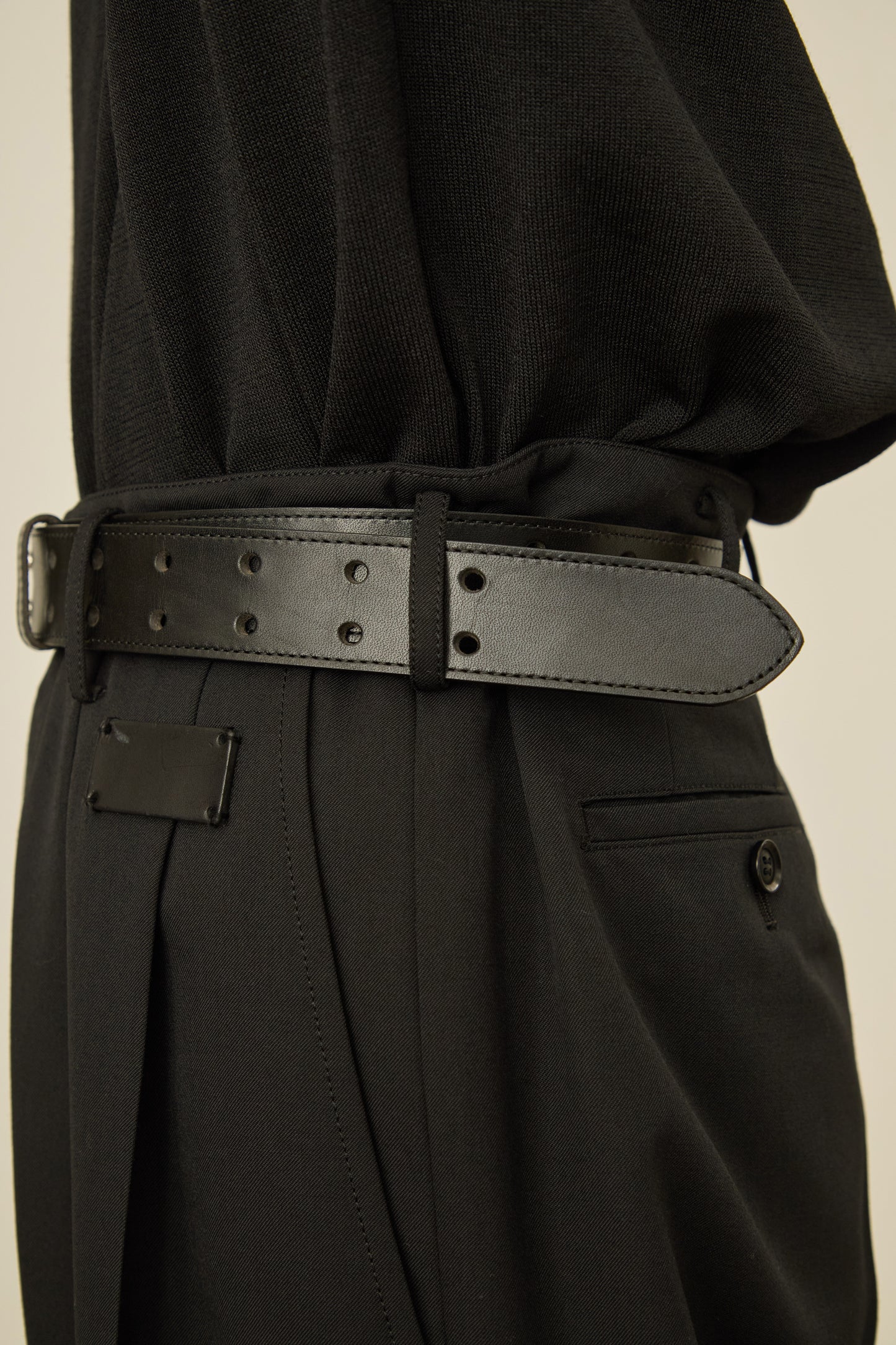 i'm here :  " 2 DOTS " BELT : / BLACK