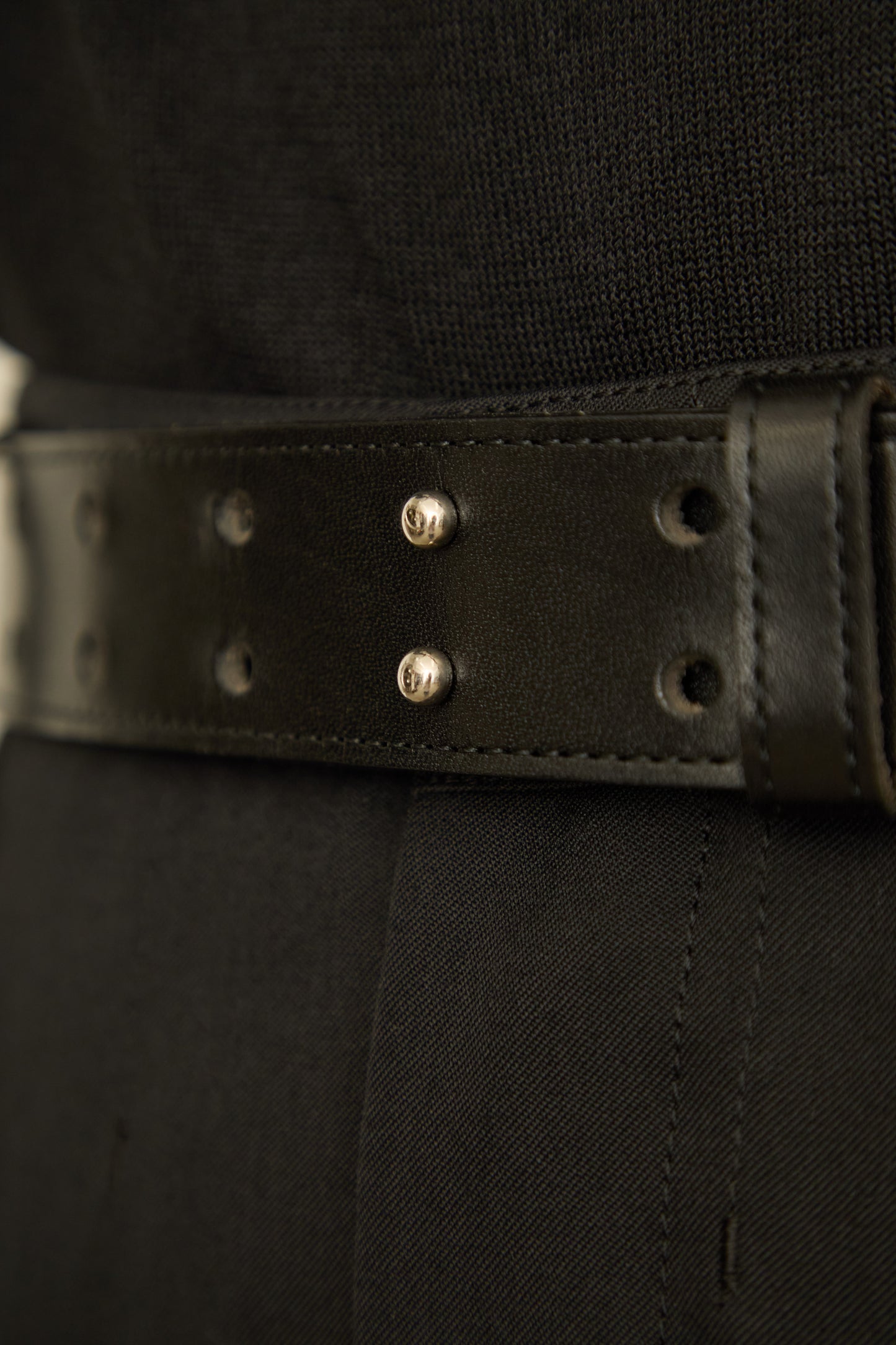 i'm here :  " 2 DOTS " BELT : / BLACK