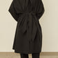 i'm here : HAOLI TRENCH COAT : / BLACK