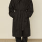 i'm here : HAOLI TRENCH COAT : / BLACK