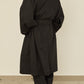 i'm here : HAOLI TRENCH COAT : / BLACK