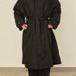 i'm here : HAOLI TRENCH COAT : / BLACK