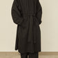 i'm here : HAOLI TRENCH COAT : / BLACK
