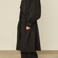 i'm here : HAOLI TRENCH COAT : / BLACK