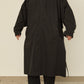i'm here : HAOLI TRENCH COAT : / BLACK