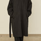 i'm here : HAOLI TRENCH COAT : / BLACK