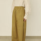 i'm here : " SLIT " PANTS :  / BEIGE