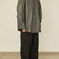 i'm here : " TWIST " SLEEVE SHIRT : / BLACK