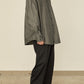 i'm here : " TWIST " SLEEVE SHIRT : / BLACK