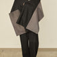 i'm here : " LEATHER " SCARF : / BROWN
