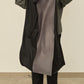 i'm here : " LEATHER " SCARF : / GRAY
