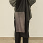 i'm here : " LEATHER " SCARF : / BROWN