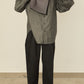 i'm here : " LEATHER " SCARF : / BROWN
