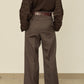 i'm here :  UN(I)FORM PANTS : / BROWN