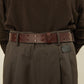 i'm here :  " 2 DOTS " BELT : / BROWN