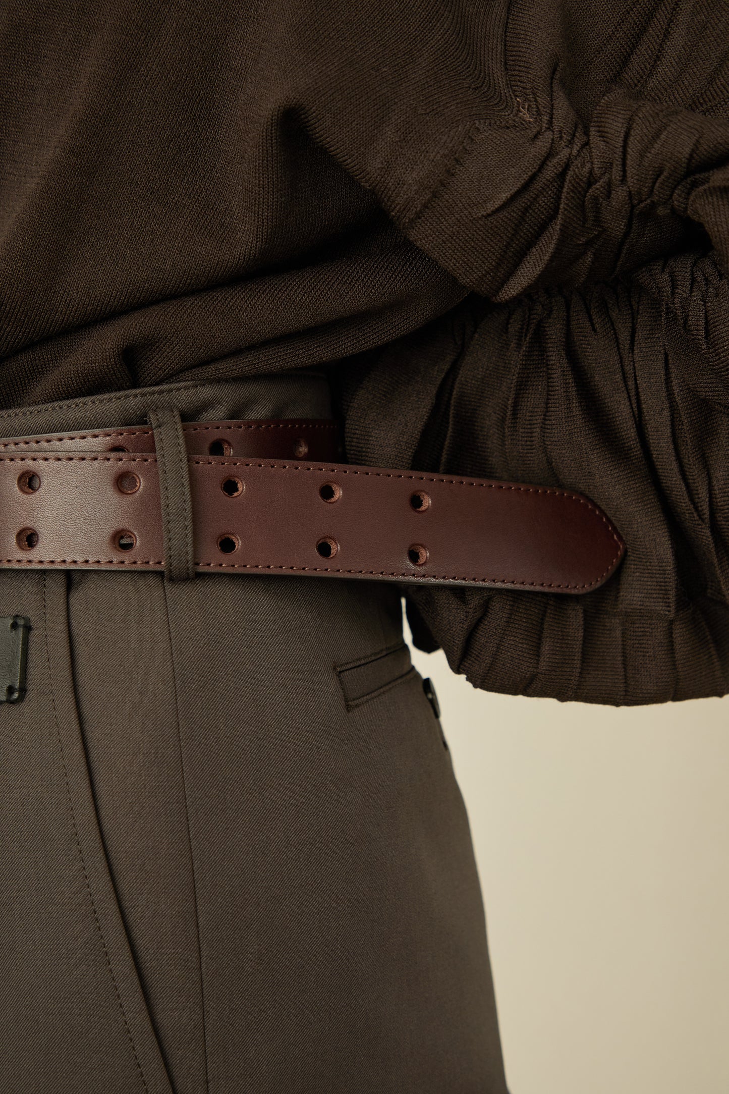 i'm here :  " 2 DOTS " BELT : / BROWN