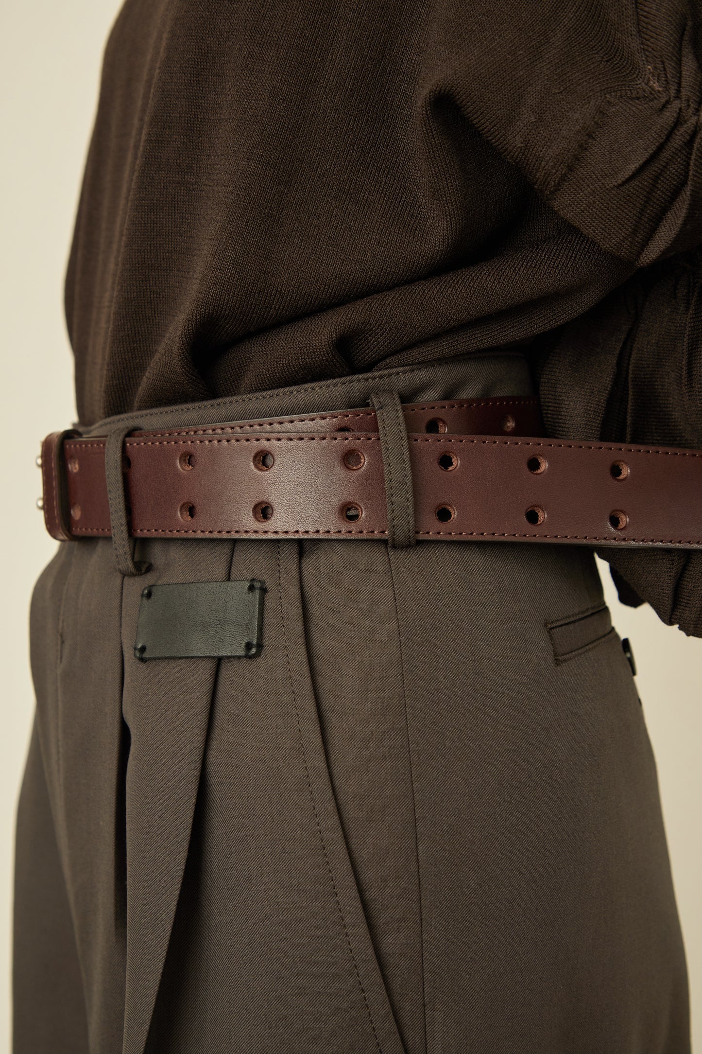 i'm here :  " 2 DOTS " BELT : / BROWN