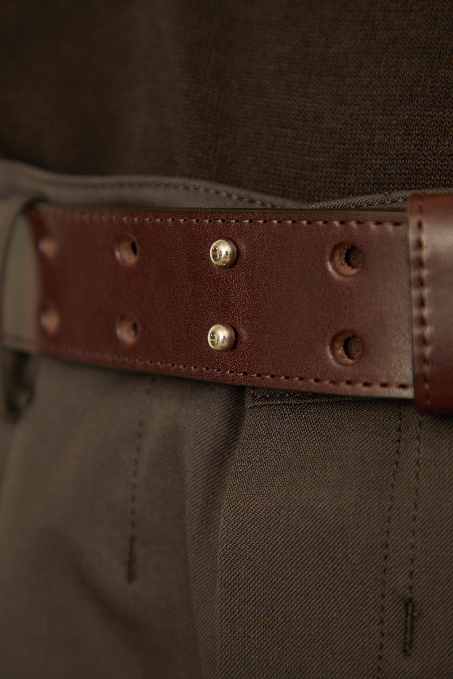 i'm here :  " 2 DOTS " BELT : / BROWN