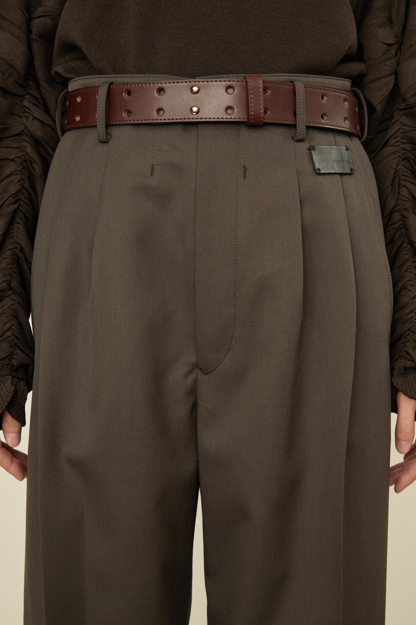 i'm here :  " 2 DOTS " BELT : / BROWN