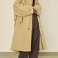 i'm here : HAOLI TRENCH COAT : / BEIGE