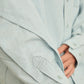 i'm here : " TWIST " SLEEVE SHIRT : / BLACK