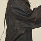 i'm here : " TWIST " SLEEVE DENIM JACKET : / NAVY（RIGID)