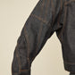 i'm here : " TWIST " SLEEVE DENIM JACKET : / NAVY（RIGID)