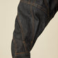 i'm here : " TWIST " SLEEVE DENIM JACKET : / BLUE