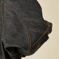 i'm here : " TWIST " SLEEVE DENIM JACKET : / BLUE