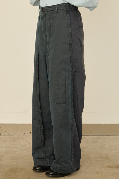 i'm here : " DOCKING " PANTS : / BLACK