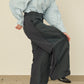 i'm here : " DOCKING " PANTS : / BLACK