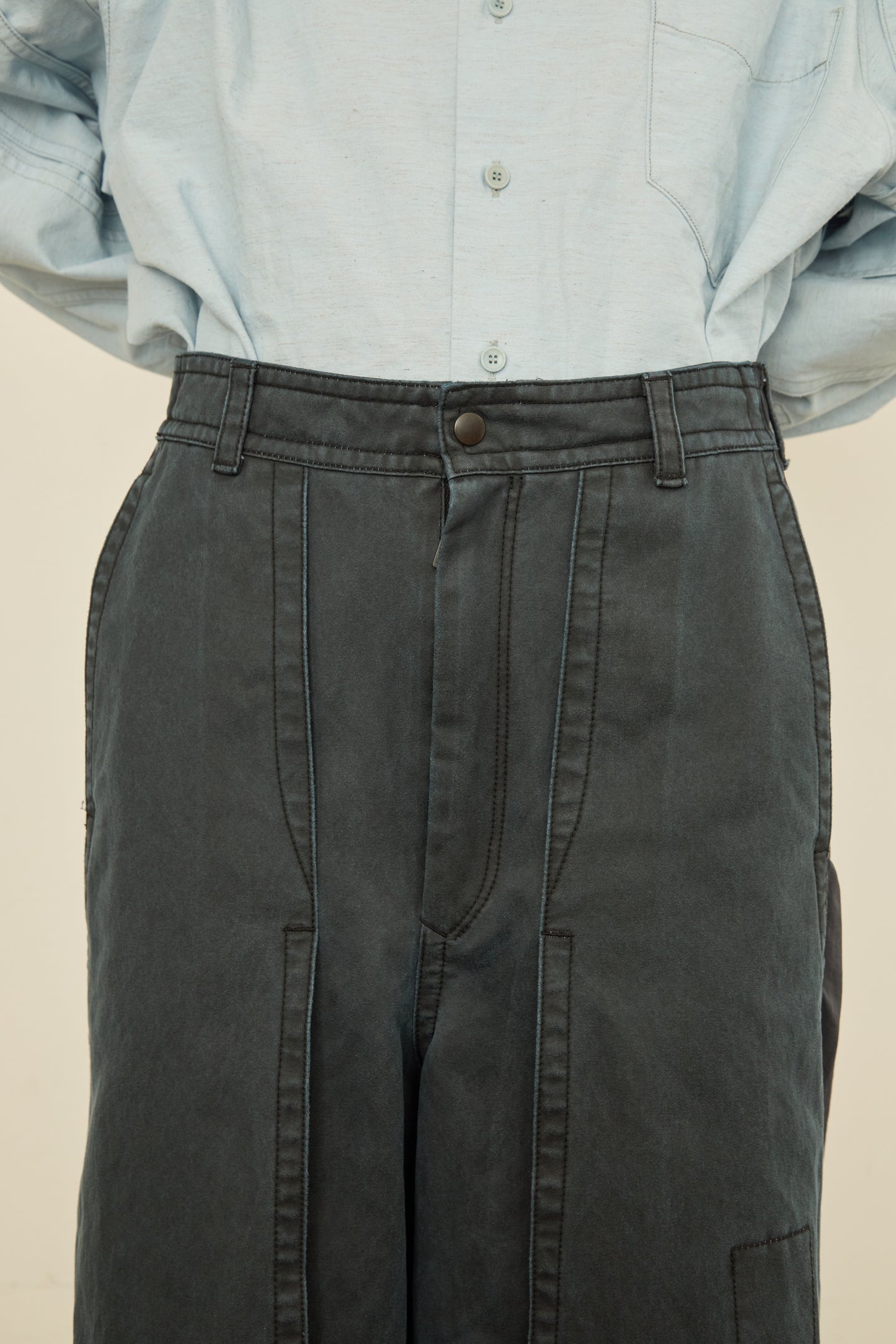 i'm here : " DOCKING " PANTS : / BROWN