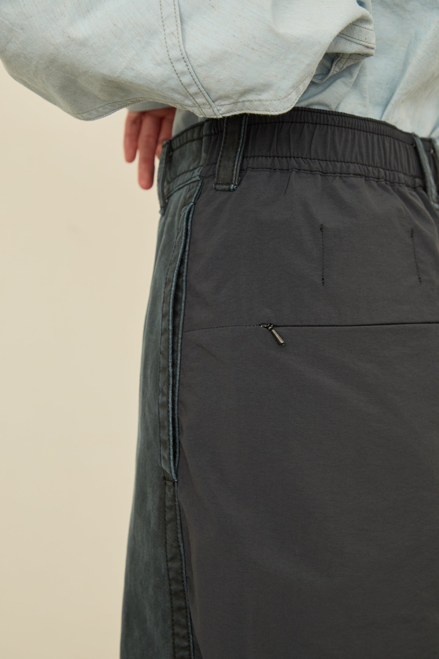i'm here : " DOCKING " PANTS : / BROWN