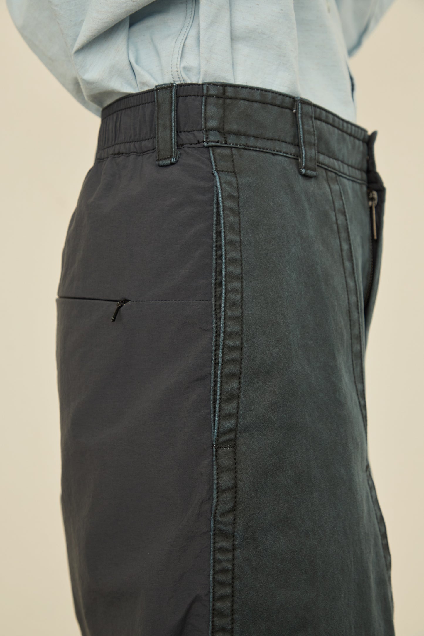 i'm here : " DOCKING " PANTS : / BLACK