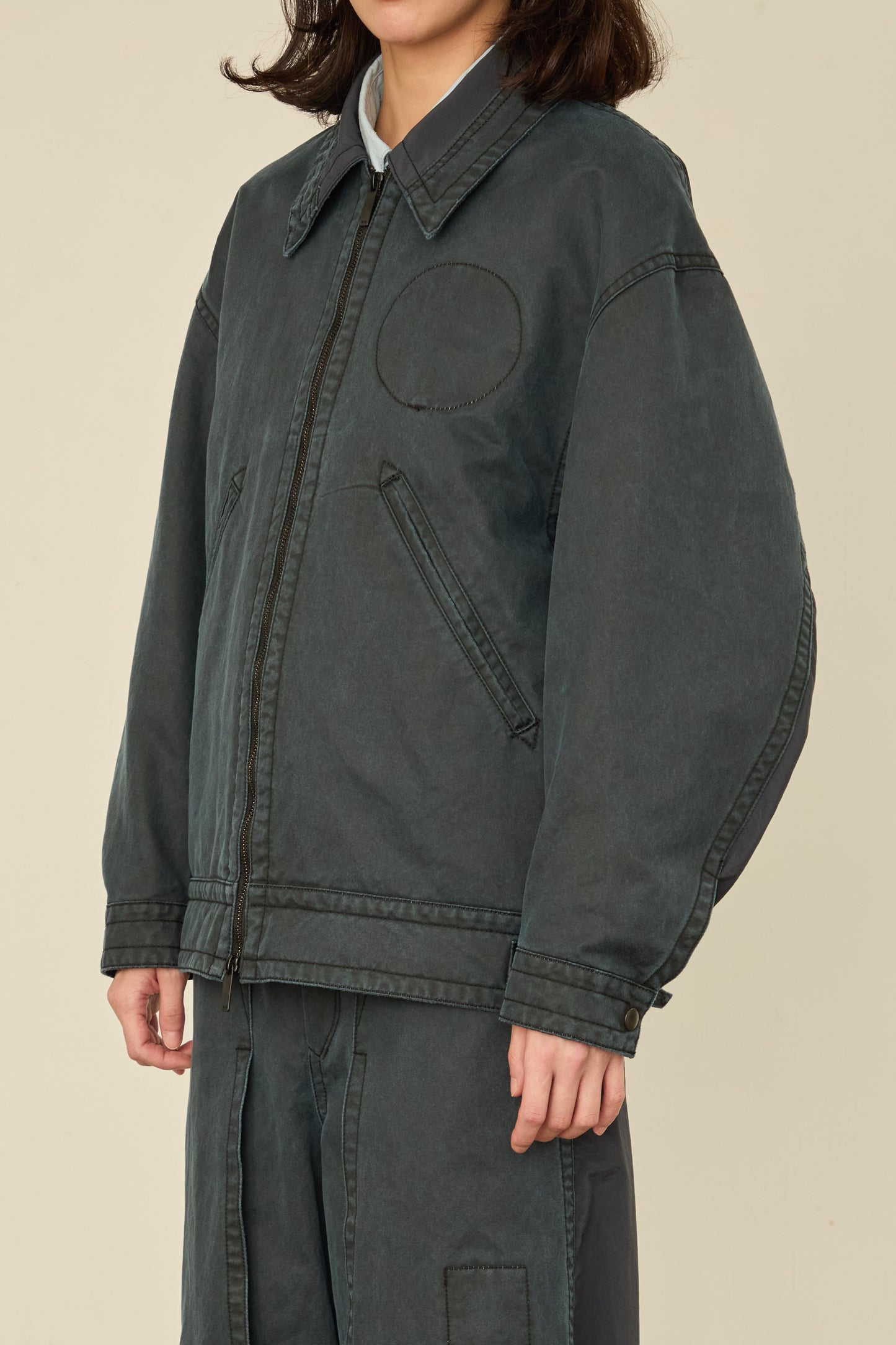 i'm here : " DOCKING " JACKET : / BLACK